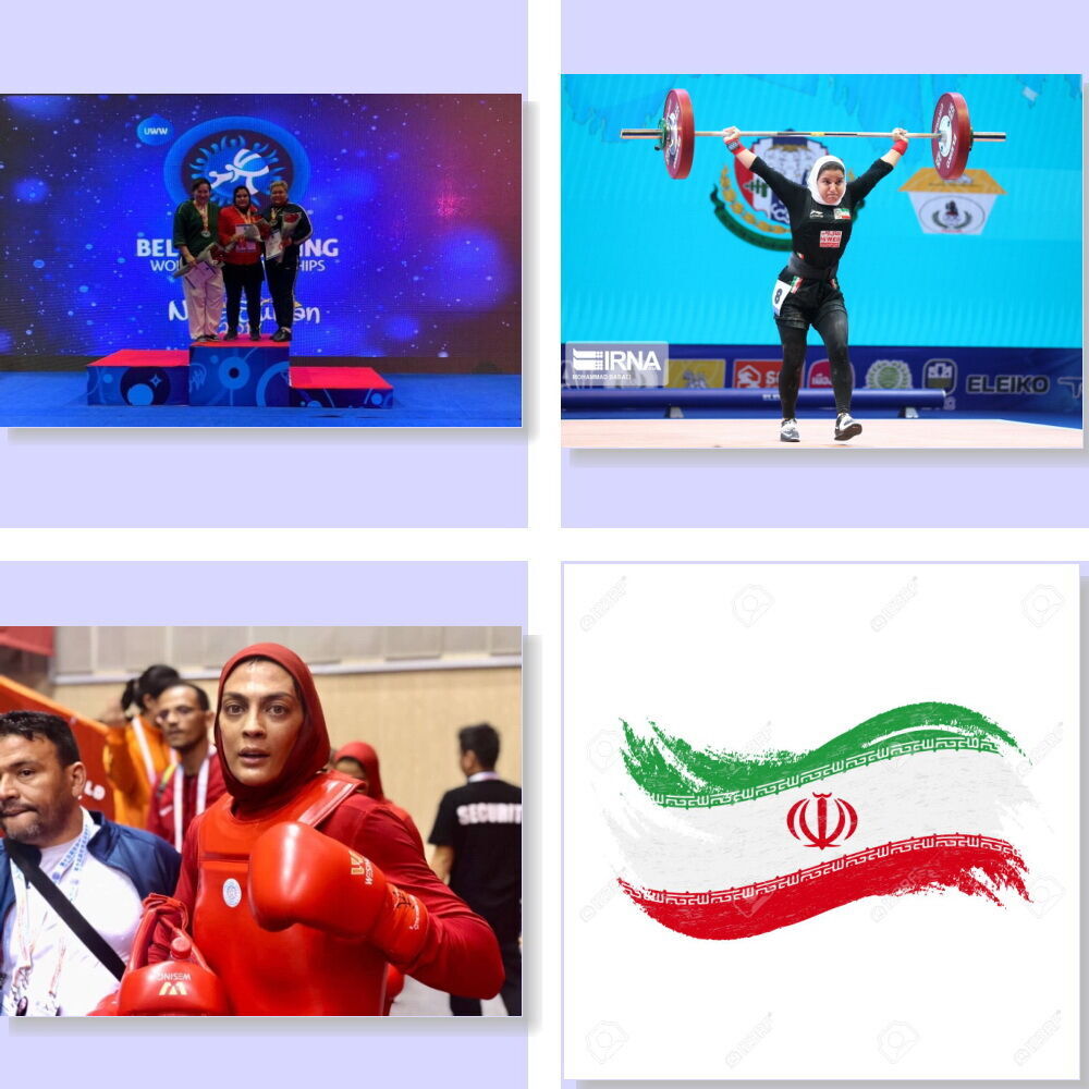 Iran female athletes make glories in world, Olympic games