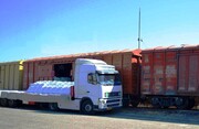ترانزیت و صادرات کالا از مبدا راه آهن خراسان افزایش یافت