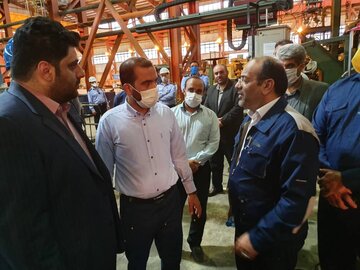 Planta de fabricación de tuberías en Ahvaz
