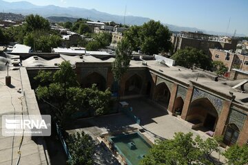 La grande mosquée de Sanandaj au Kurdistan iranien