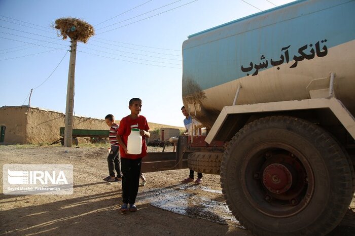 آب شرب ۹۴ روستای کردستان به صورت سیار تامین می‌شود