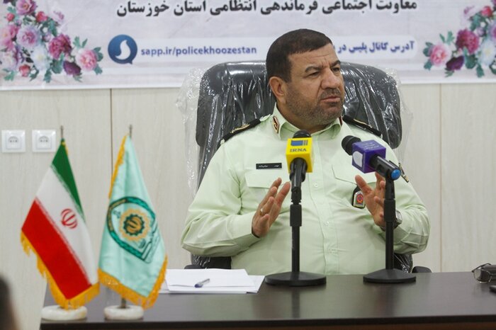 فرمانده انتظامی خوزستان: مردم بهبهان صف خود را از آشوبگران جدا کردند