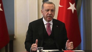 اردوغان: هدف اصلی ترکیه در مدیترانه و اژه احقاق حق و عدالت است