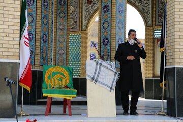 شهرستان ورامین میزبان خدام و پرچم متبرک امام رضا(ع)