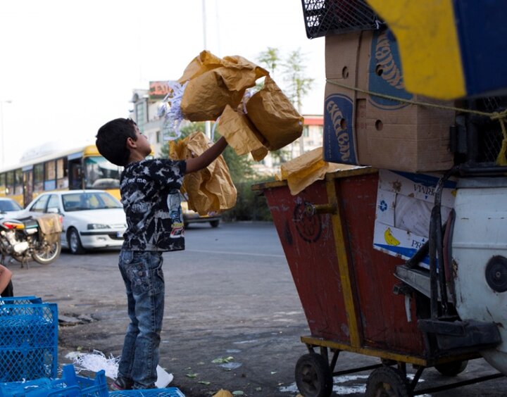 جمع‌آوری ۹۹ درصد کودکان کار از خیابان‌های خراسان شمالی