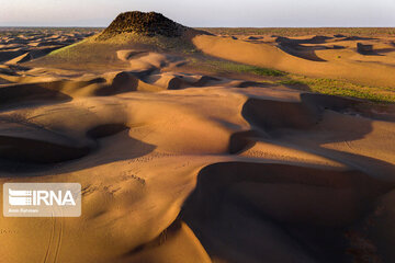 Rezaabad Desert; Tourist attraction in north eastern Iran