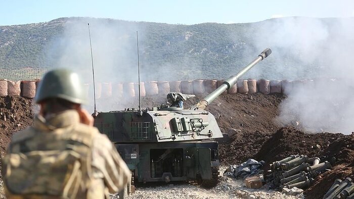 حمله توپخانه ای ترکیه به شمال سوریه