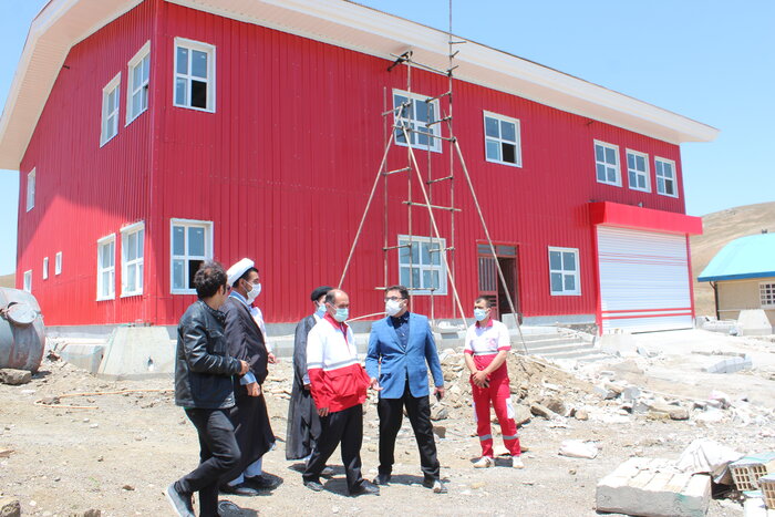 بزرگترین پایگاه امدادی بین‌شهری استان اردبیل در خلخال تکمیل می‌شود