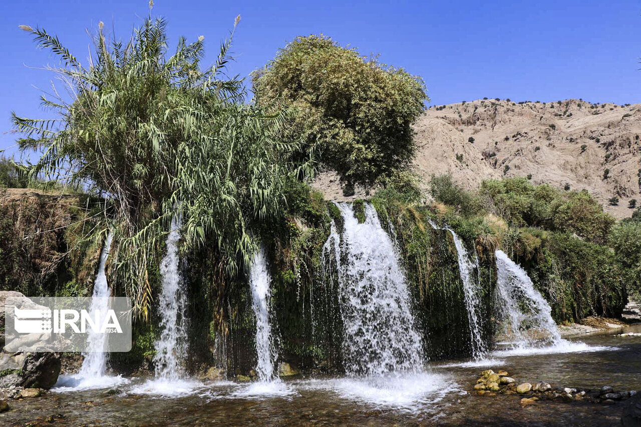 منطقه گردشگری آرپناه بهشتی در گرمای خوزستان