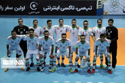 Iran futsal 1st in Asia, 6th in World based on latest ranking