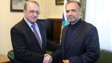 Iran, Russia review latest Middle East developments