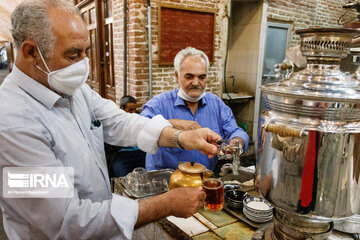 Iran's Tabriz Bazaar Teahouses