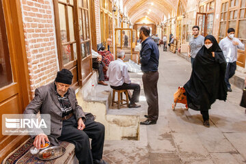 Iran's Tabriz Bazaar Teahouses