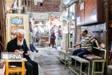 Iran's Tabriz Bazaar Teahouses