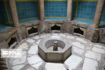 Asef Mansion Bath; Tourist attraction in western Iran