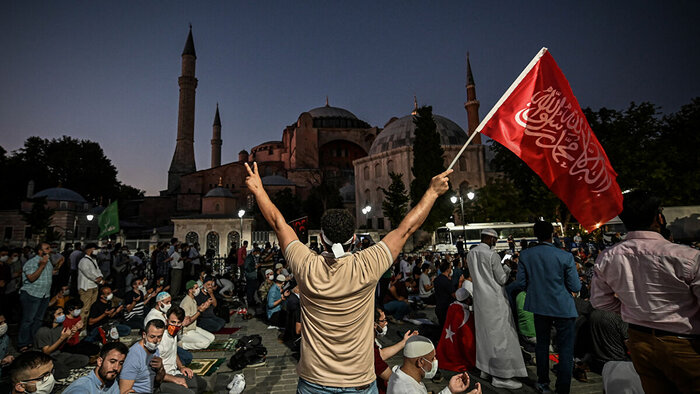 واکنش غربی‌ها به اقدام دولت ترکیه در خصوص ایاصوفیه