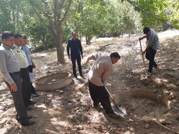 انسداد چاه‌های غیرمجاز در مهاباد به ۲۵ حلقه رسید