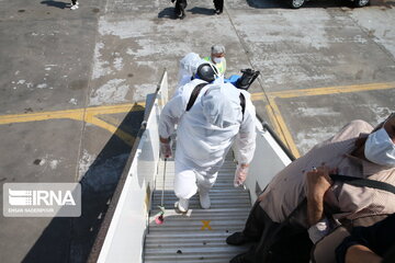 Iran Air fleet disinfection of Coronavirus