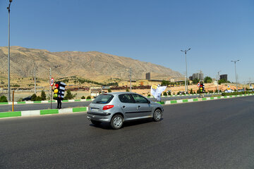 کمپین فرهنگ سازی سرعت مجاز در شیراز