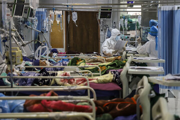 اشباع بیمارستان‌های کرمانشاه از بیماران کرونایی