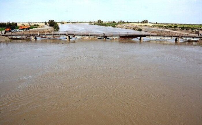 سیلاب مسیر زیرگذر روستای بیگان شیروان را بست