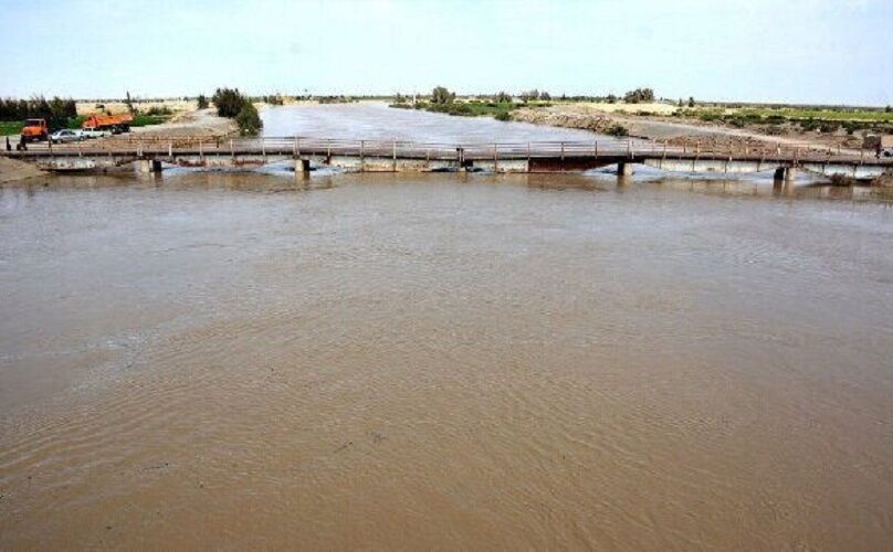 سیلاب مسیر زیرگذر روستای بیگان شیروان را بست