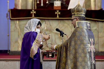 La fête de la Transfiguration dans la cathédrale Saint-Sarkis de Téhéran