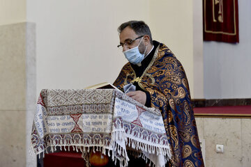 La fête de la Transfiguration dans la cathédrale Saint-Sarkis de Téhéran