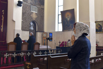 La fête de la Transfiguration dans la cathédrale Saint-Sarkis de Téhéran