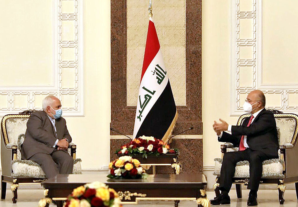 Iran's FM, Iraqi president discuss bilateral  ties, regional developments