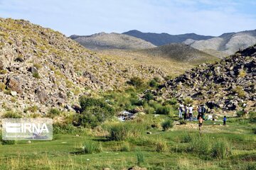 Beautiful scenery  of Lalehzar Bardsir City in southern Iran