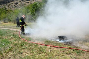 مانور لحظه صفر در ماکو برگزار شد