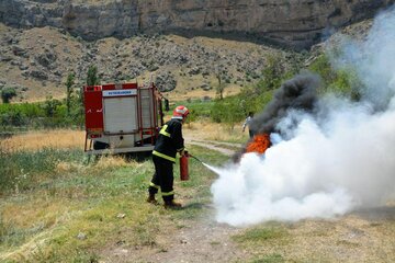 مانور لحظه صفر در ماکو برگزار شد