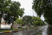 رگبارهای پراکنده باران آذربایجان‌غربی را فرا می‌گیرد