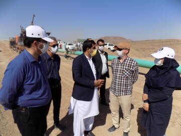 خط انتقال گاز ایرانشهر به خاش ۶۰ درصد پیشرفت فیزیکی دارد