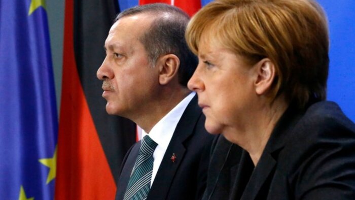 اردوغان و مرکل تلفنی درباره سوریه و لیبی گفت‌وگو کردند