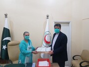 Iran donates corona safety kits to Pakistan