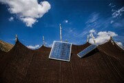 ۶۰ پنل خورشیدی بین عشایر کوچرو  بازفت کوهرنگ توزیع شد