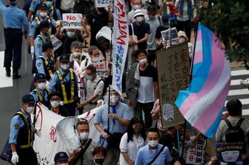 شهروندان توکیو به برگزاری المپیک اعتراض کردند