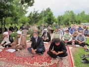 دعای عرفه در مجتمع فرهنگی حضرت معصومه (س) پره سر طنین انداز شد