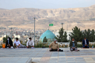 مراسم دعای عرفه در بجنورد