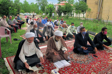 مراسم دعای عرفه در رضوانشهر