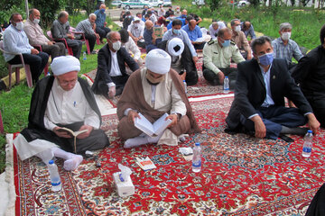 مراسم دعای عرفه در رضوانشهر