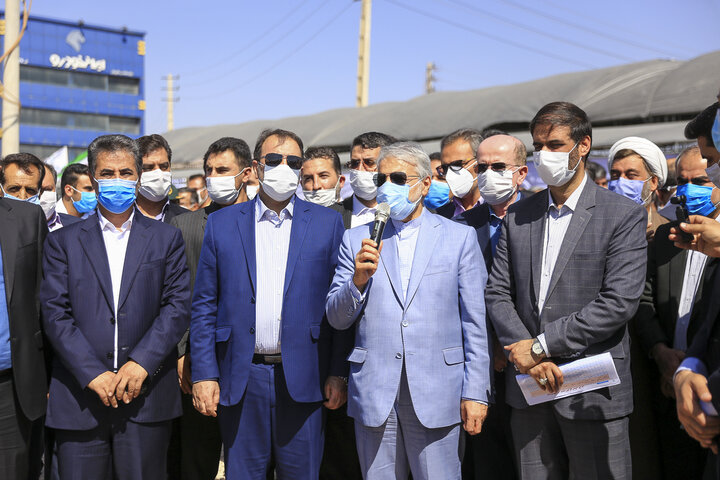 آغاز عملیات احداث خط سه مترو شیراز با حضور معاون رییس جمهوری