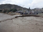 سیل برخی از راه‌های روستایی شیروان را بست