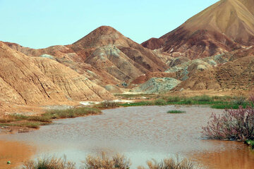 Cascada de Shirlán de Haris, en el noroeste de Irán 