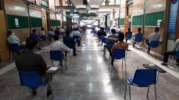 کنکور دکتری با رعایت شیوه‌نامه‌های بهداشتی در همدان برگزار شد