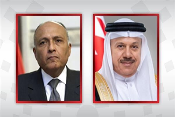گفت وگوی تلفنی وزیران خارجه بحرین و مصر درباره لیبی