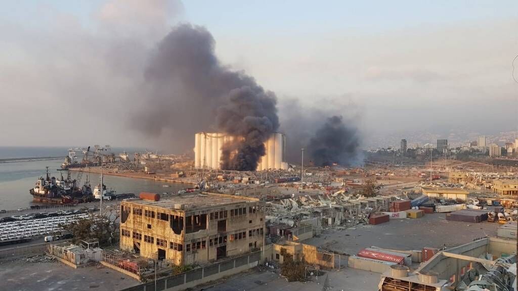 واکنش وزارت خارجه آمریکا به انفجار در بیروت