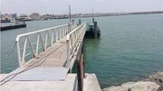 اسکله تجسس ونجات دریایی در بندر شهید حقانی نصب شد